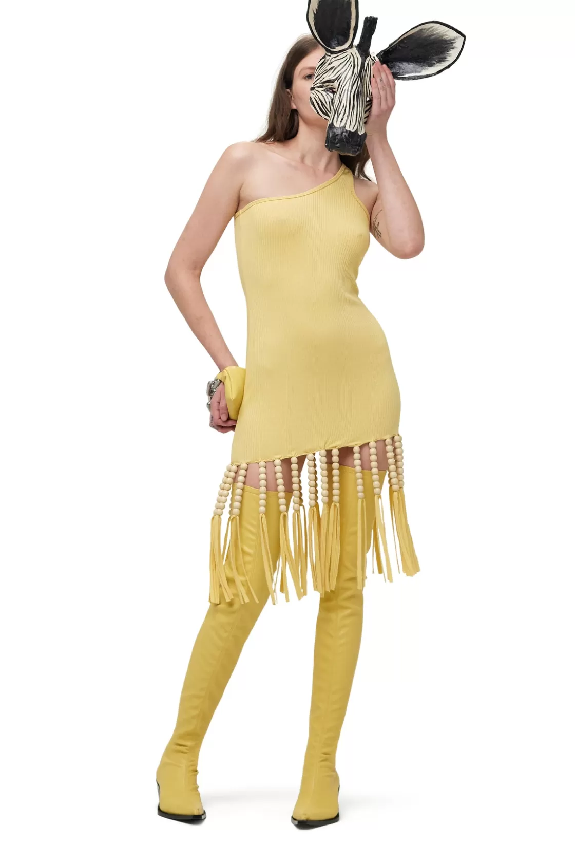 Women Simon Miller Dresses | Fine Rib Jamo Dress