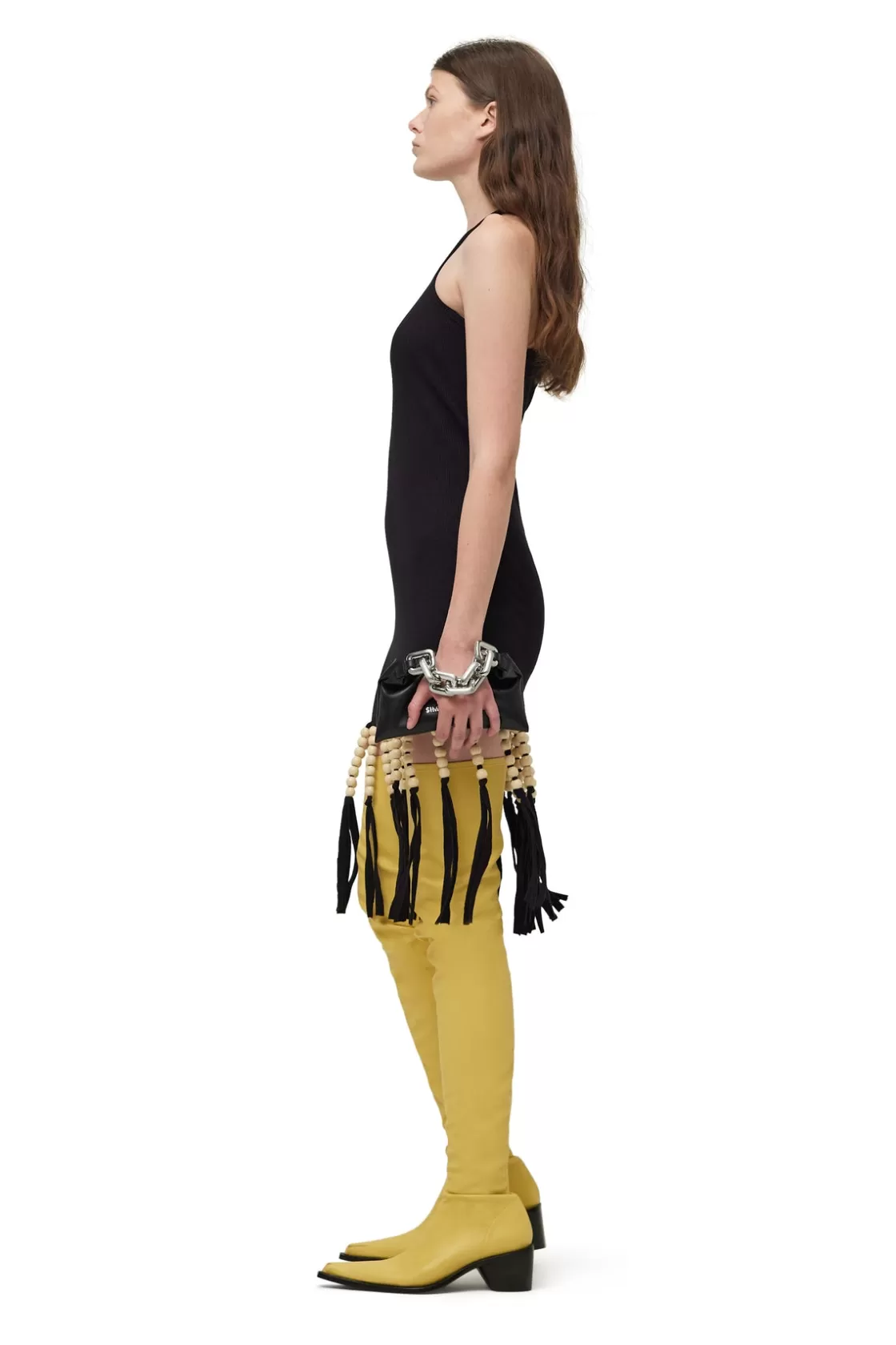 Women Simon Miller Dresses | Fine Rib Jamo Dress
