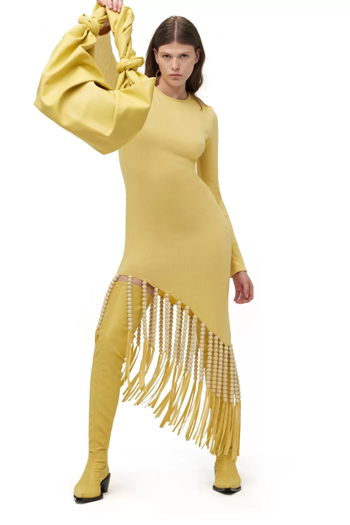 Women Simon Miller Dresses | Fine Rib Topsy Dress
