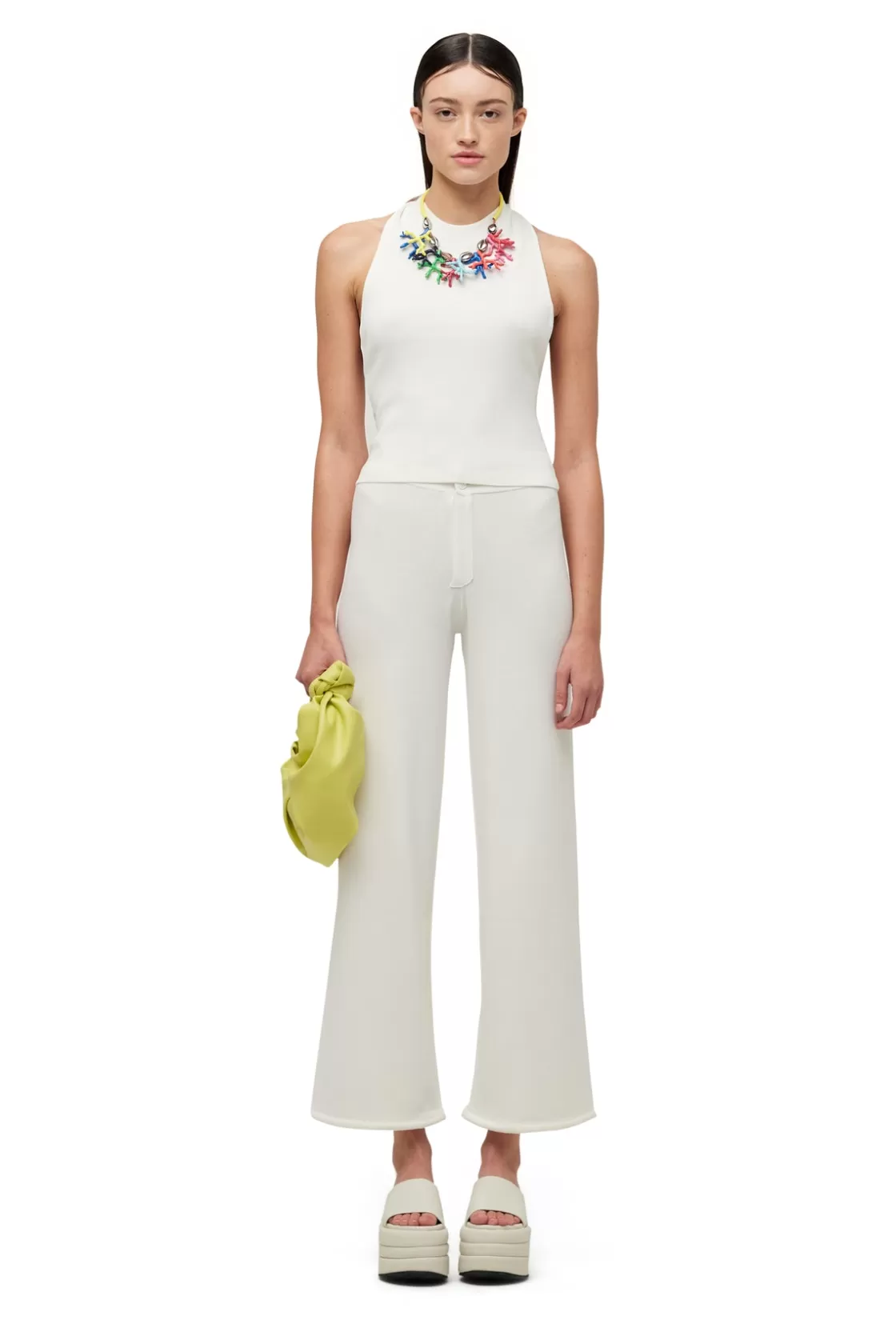 Women Simon Miller Bottoms | Knits By Cropped Jabber Pant