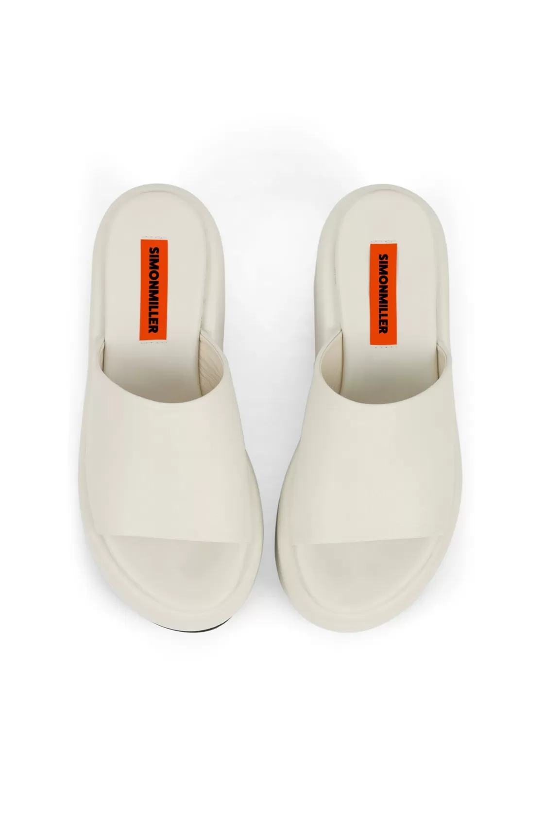 Women Simon Miller Sandals | Puffed Blackout Platform