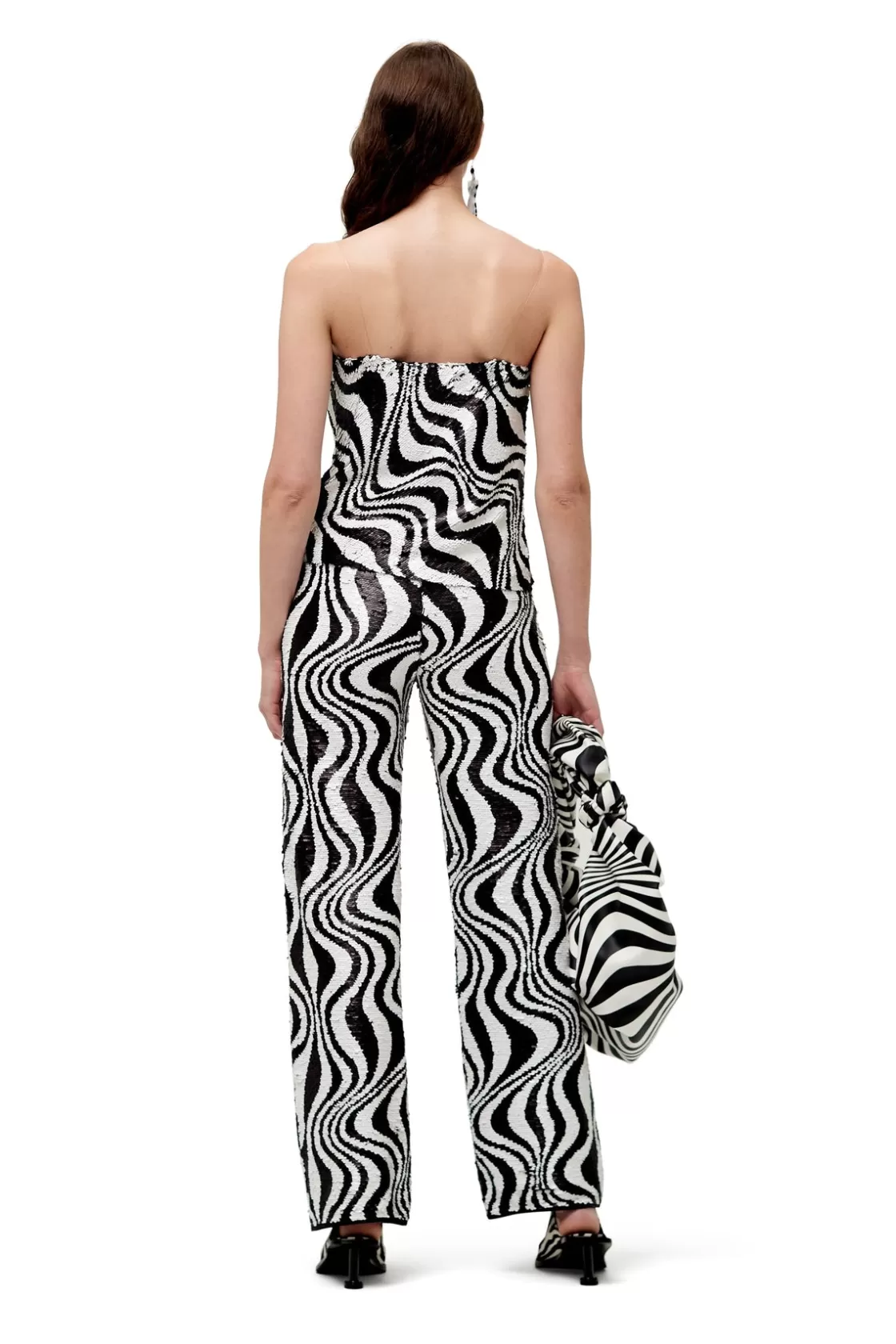 Women Simon Miller Bottoms | Sequin Tic Tic Pant